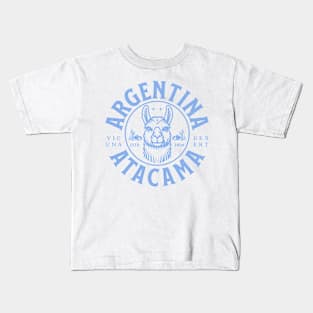 Vicunas from the Atacama Desert in Argentina Kids T-Shirt